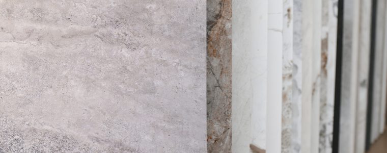 Large assortment of floor tiles or a selection at a hardware store. Repair material.